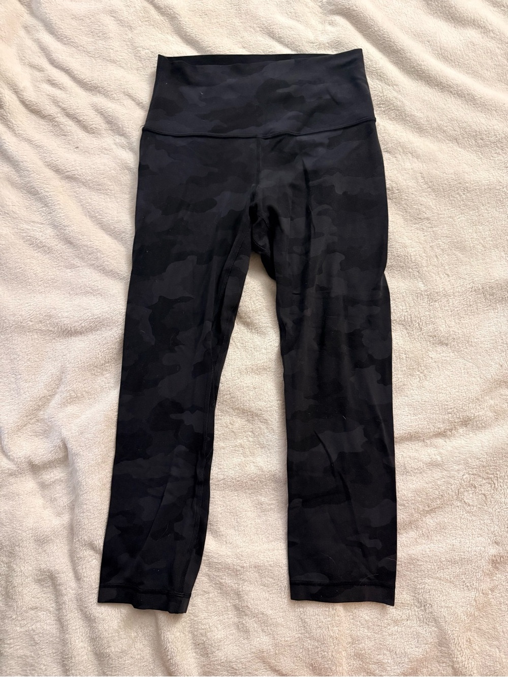 lululemon athletica Black Camo High-Waist Leggings